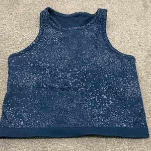 Lululemon Ebb to Street Cropped Racerback Tank